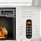 Edendirect 30'' Electric Fireplace Insert, Remote Control, Adjustable Flame Brightness, 750W/1500W EF263A - alternate 4